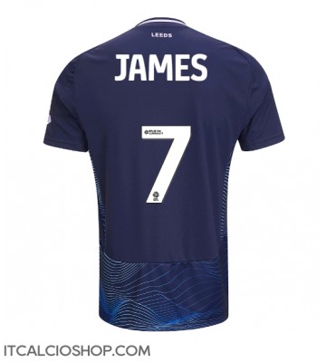 Leeds United Daniel James #7 Terza Maglia 2024-25 Manica Corta